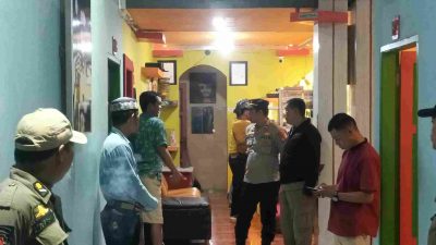 gerebek polisi majene