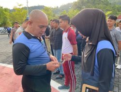 Cegah Judi Online, Bidpropam Polda Sulbar Sidak Handphone Personel di Tengah Apel Pagi