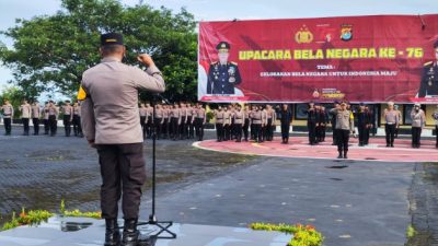 Pimpin Apel Siaga Ops Lilin Marano, Wakapolda Sulbar : Pacu Semangat Personel!
