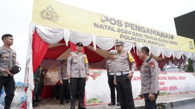 Kapolda Sulbar Tinjau Pos Operasi Lilin Marano 2024, Pastikan Pelayanan Prima untuk Warga