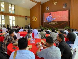 Polda Sulbar Gelar Press Release Akhir Tahun: Penurunan Angka Kriminalitas dan Prestasi Gemilang Sepanjang 2024