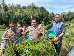Bid Dokkes Polda Sulbar Inisiasi Kebun Ketahanan Pangan, Dorong Kesejahteraan Masyarakat