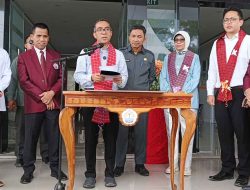 Mendiktisaintek Tiba di Kampus Unsulbar, Resmikan Gedung Fakultas Kedokteran