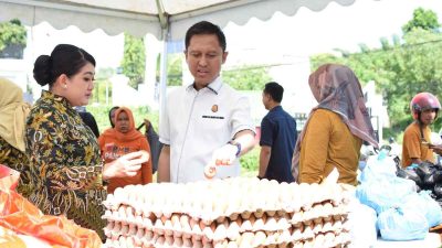 Kejari Majene Gelar Pasar Murah Ramadan, Warga Serbu Sembako Harga Terjangkau