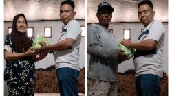 Bukti Kepedulian, Pemuda Rutin Bagikan Sembako untuk Warga Kurang Mampu