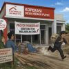 Tiga Pembangunan Gerai Koperasi Desa Merah Putih di Majene Terhenti, Diduga Kontraktor Melarikan Diri