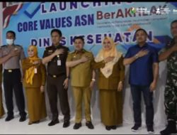 Satu Jiwa, Satu Komitmen untuk Bumi Berbudaya: Dinkes Majene Luncurkan Penerapan Core Value ASN BerAKHLAK