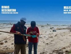 ‎Dinas Kesehatan Majene Laksanakan Pemetaan Wilayah Reseptif Malaria di Pamboang‎